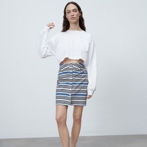 Zara combination cut out dress